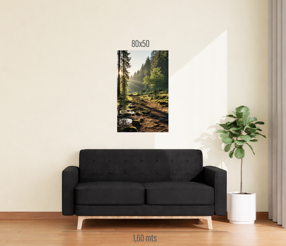 Cuadro 1 pieza 80x50